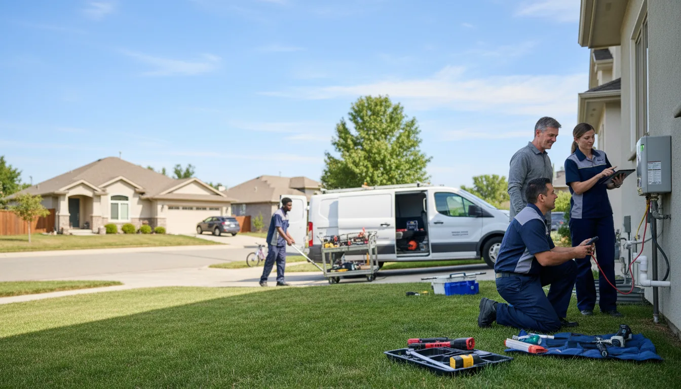 Tankless water heater service in Adams, KY
